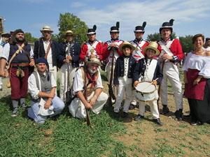 XII Festa Reviu els Setges Napoleònics de Girona. Cloenda de la recreació al Parc de les Ribes del Ter