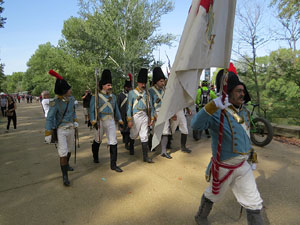 XII Festa Reviu els Setges Napole&ograve;nics de Girona. Desfilada pels carrers de Girona