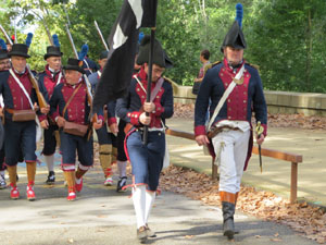 XII Festa Reviu els Setges Napole&ograve;nics de Girona. Desfilada pels carrers de Girona