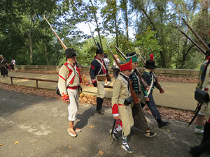 XII Festa Reviu els Setges Napole&ograve;nics de Girona. Desfilada pels carrers de Girona