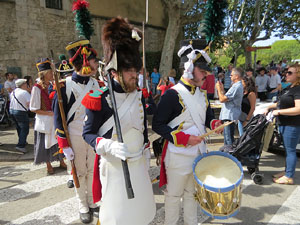 XII Festa Reviu els Setges Napole&ograve;nics de Girona. Desfilada pels carrers de Girona