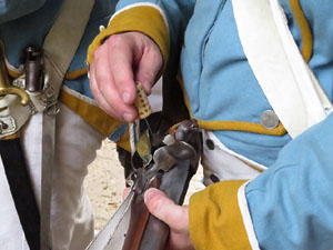 XII Festa Reviu els Setges Napole&ograve;nics de Girona. Combat al portal de Sant Crist&ograve;fol