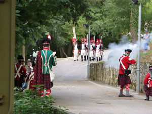 XII Festa Reviu els Setges Napole&ograve;nics de Girona. Combat al portal de Sant Crist&ograve;fol