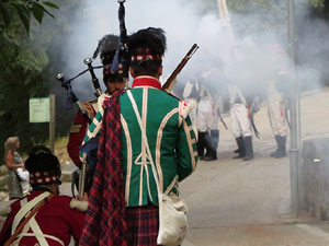XII Festa Reviu els Setges Napole&ograve;nics de Girona. Combat al portal de Sant Crist&ograve;fol