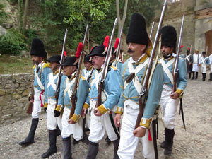 XII Festa Reviu els Setges Napole&ograve;nics de Girona. Combat al portal de Sant Crist&ograve;fol