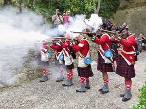 XII Festa Reviu els Setges Napole&ograve;nics de Girona. Combat al portal de Sant Crist&ograve;fol