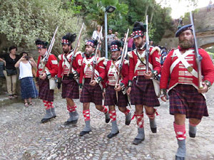 XII Festa Reviu els Setges Napole&ograve;nics de Girona. Combat al portal de Sant Crist&ograve;fol