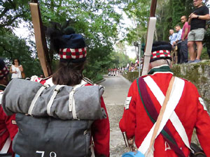 XII Festa Reviu els Setges Napole&ograve;nics de Girona. Combat al portal de Sant Crist&ograve;fol