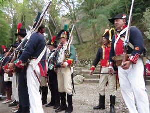 XII Festa Reviu els Setges Napole&ograve;nics de Girona. Combat al portal de Sant Crist&ograve;fol
