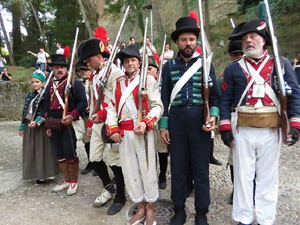 XII Festa Reviu els Setges Napole&ograve;nics de Girona. Combat al portal de Sant Crist&ograve;fol