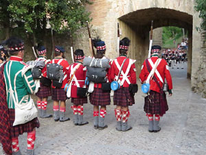 XII Festa Reviu els Setges Napole&ograve;nics de Girona. Combat al portal de Sant Crist&ograve;fol