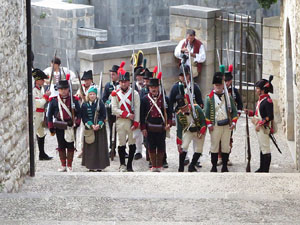 XII Festa Reviu els Setges Napole&ograve;nics de Girona. Combats al carrer del bisbe Carta&ntilde;&aacute;