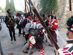 XII Festa Reviu els Setges Napole&ograve;nics de Girona. Combats al carrer del bisbe Carta&ntilde;&aacute;