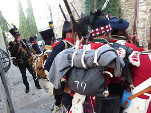 XII Festa Reviu els Setges Napole&ograve;nics de Girona. Combats al carrer del bisbe Carta&ntilde;&aacute;