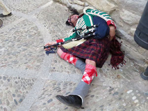 XII Festa Reviu els Setges Napole&ograve;nics de Girona. Combats al carrer del bisbe Carta&ntilde;&aacute;