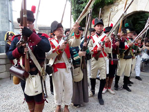 XII Festa Reviu els Setges Napole&ograve;nics de Girona. Combats al carrer del bisbe Carta&ntilde;&aacute;