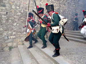 XII Festa Reviu els Setges Napole&ograve;nics de Girona. Combats al carrer del bisbe Carta&ntilde;&aacute;