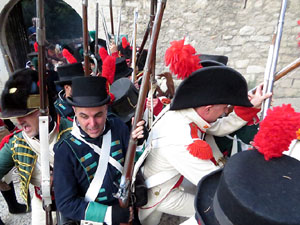 XII Festa Reviu els Setges Napole&ograve;nics de Girona. Combats al carrer del bisbe Carta&ntilde;&aacute;