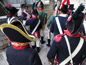 XII Festa Reviu els Setges Napole&ograve;nics de Girona. Combats al carrer del bisbe Carta&ntilde;&aacute;