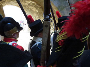 XII Festa Reviu els Setges Napole&ograve;nics de Girona. Combats al carrer del bisbe Carta&ntilde;&aacute;