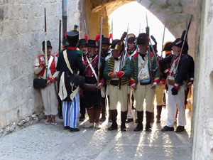 XII Festa Reviu els Setges Napole&ograve;nics de Girona. Combats al carrer del bisbe Carta&ntilde;&aacute;