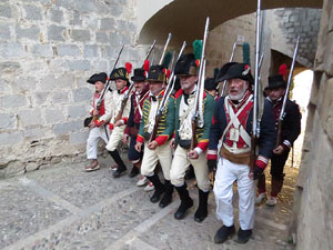 XII Festa Reviu els Setges Napole&ograve;nics de Girona. Combats al carrer del bisbe Carta&ntilde;&aacute;