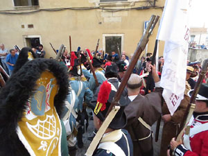 XII Festa Reviu els Setges Napole&ograve;nics de Girona. Combats a la pla&ccedil;a dels Lledoners