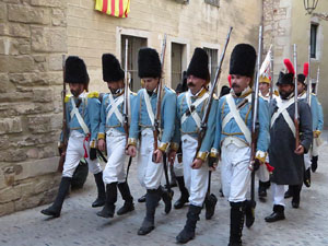 XII Festa Reviu els Setges Napole&ograve;nics de Girona. Combats a la pla&ccedil;a dels Lledoners