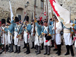 XII Festa Reviu els Setges Napole&ograve;nics de Girona. Atac a la pla&ccedil;a de Sant Dom&egrave;nec