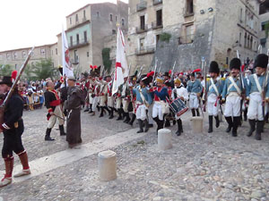 XII Festa Reviu els Setges Napole&ograve;nics de Girona. Atac a la pla&ccedil;a de Sant Dom&egrave;nec