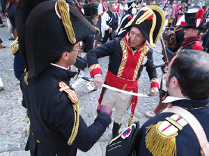 XII Festa Reviu els Setges Napole&ograve;nics de Girona. Atac a la pla&ccedil;a de Sant Dom&egrave;nec