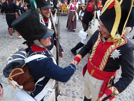 XII Festa Reviu els Setges Napole&ograve;nics de Girona. Atac a la pla&ccedil;a de Sant Dom&egrave;nec