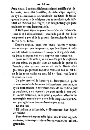 Inundaciones de Gerona. Julián de Chía. 1861