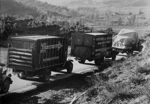 Trasllat de les peces dels museus cap Olot. 1937