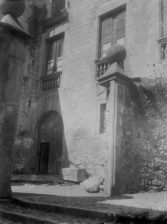Pati de la Casa Agullana. 1900-1930
