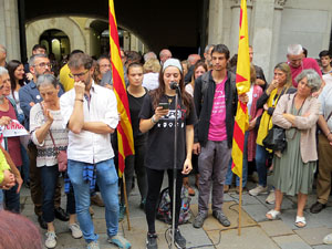 Concentraci&oacute; de rebuig de la sent&egrave;ncia a la pla&ccedil;a del Vi