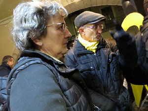 Concentració a la plaça del Vi per la independència i la llibertat dels presos polítics