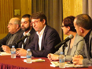 Concentració a la plaça del Vi per la independència i la llibertat dels presos polítics