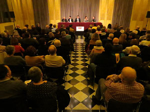 Concentració a la plaça del Vi per la independència i la llibertat dels presos polítics