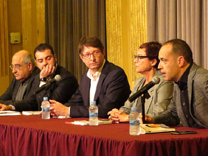 Concentració a la plaça del Vi per la independència i la llibertat dels presos polítics