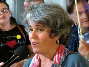 Concentració a la plaça del Vi per la independència i la llibertat dels presos polítics