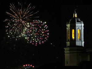 Fires 2019. El castell de focs de cloenda de Fires de Sant Narc&iacute;s