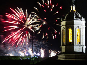Fires 2019. El castell de focs de cloenda de Fires de Sant Narc&iacute;s