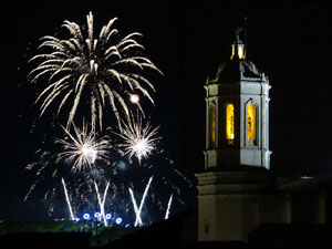 Fires 2019. El castell de focs de cloenda de Fires de Sant Narc&iacute;s