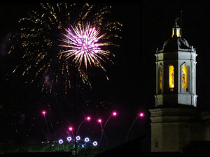 Fires 2019. El castell de focs de cloenda de Fires de Sant Narc&iacute;s