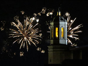 Fires 2019. El castell de focs de cloenda de Fires de Sant Narc&iacute;s