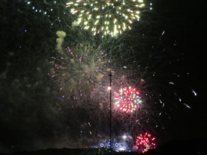 Fires 2019. El castell de focs de cloenda de Fires de Sant Narc&iacute;s