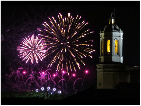 Fires 2019. El castell de focs de cloenda de Fires de Sant Narc&iacute;s