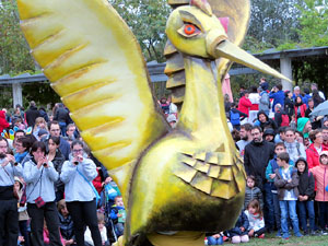 Fires 2019. 38a. Trobada de Gegants de Fires de Sant Narc&iacute;s al Parc del Migdia