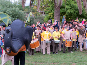 Fires 2019. 38a. Trobada de Gegants de Fires de Sant Narc&iacute;s al Parc del Migdia